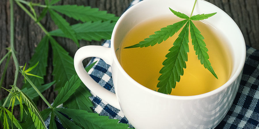 Tè alla cannabis