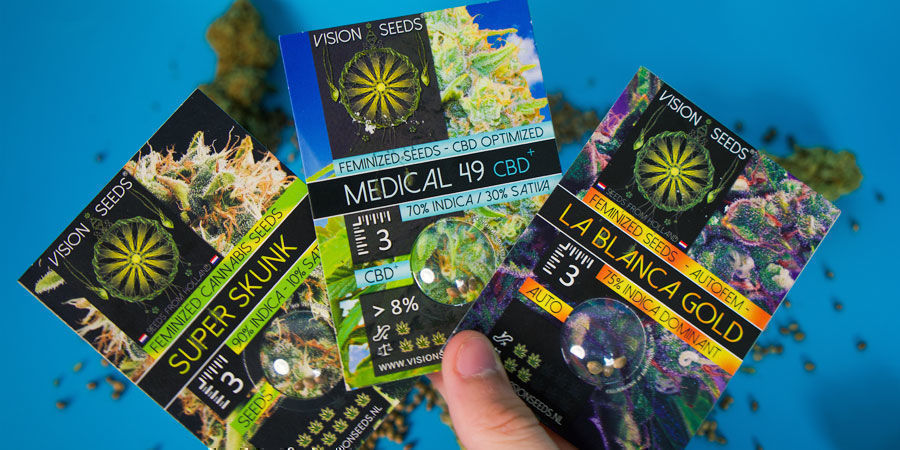 Come Vengono Confezionati I Semi Di Cannabis Della Vision Seeds?